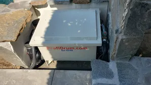Window Koi pond construction-9